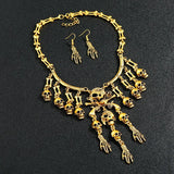 Vintage Skull Pendant Necklace Gothic Halloween Party Hip Hop Jewelry