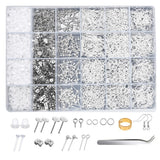 Hypoallergenic Earring Making Kit - Earring Posts, Jump Rings, Eye Pins