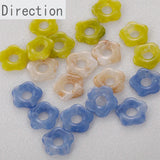 Hyuna Style Candy Resin Flower Earring Jewelry Accessory