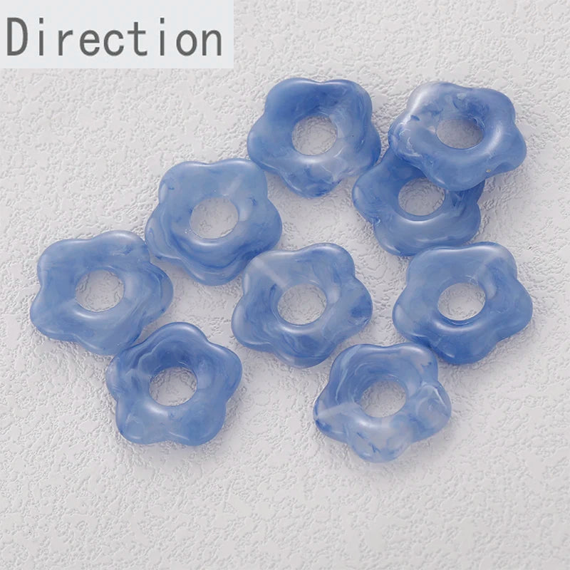 Hyuna Style Candy Resin Flower Earring Jewelry Accessory