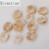 Hyuna Style Candy Resin Flower Earring Jewelry Accessory