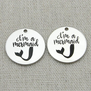 MERMAID Necklace,Lover Gift Jewelry,Boho Jewelry,22mm,5Pcs/Lot