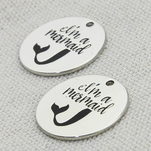 MERMAID Necklace,Lover Gift Jewelry,Boho Jewelry,22mm,5Pcs/Lot