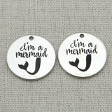 MERMAID Necklace,Lover Gift Jewelry,Boho Jewelry,22mm,5Pcs/Lot