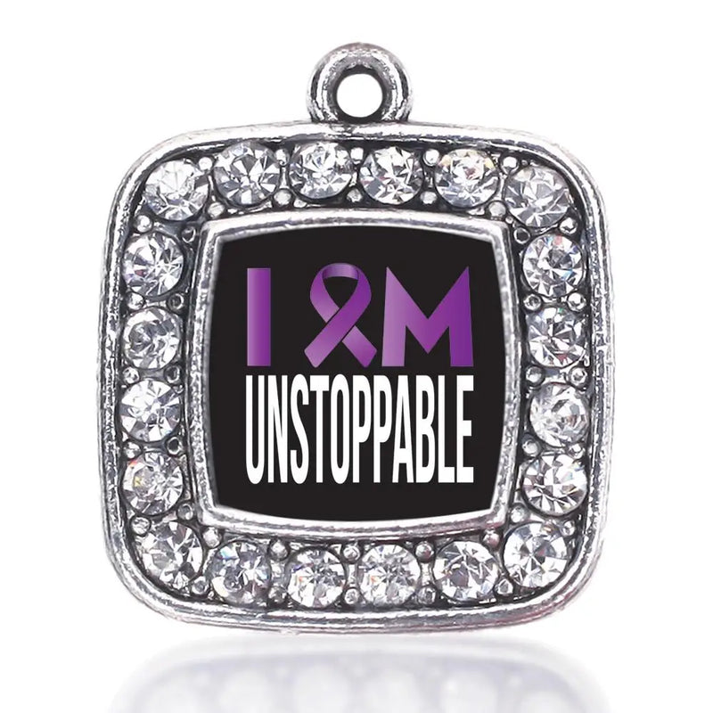 Unstoppable Circle Charm Silver Plated Jewelry