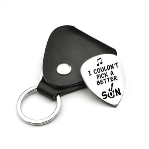 Personalized Guitar Pick for Son Musician Gift