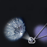 I Love You In 100 Languages Romantic Pendant Necklace Gift Memory Valentine