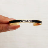 Enamel Bracelet Stainless Steel Personalized Name Bracelets for Women