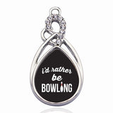 Bowling Circle Charm for DIY Jewelry Making