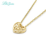 Heart Shaped 925 Sterling Silver Necklace for Women