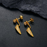 925 Silver Earrings Micro Pave CZ Bijoux Femme Argent 925
