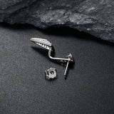 925 Silver Earrings Micro Pave CZ Bijoux Femme Argent 925