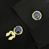Opal Stone Button Cover Cufflinks for Tuxedo Shirts