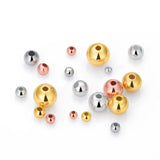 10PCS 925 Sterling Silver Loose Beads Positioning Light Body Septum Bracelet DIY