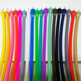 10pcs Silicone Bracelet 160-180mm Comfortable & Flexible