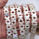 15" Natural Freshwater Pearl 13mm for Silver 925 Jewelry