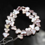 15" Natural Pink Lavender Freshwater Pearl 12mm for Silver 925 Jewelry