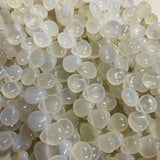 32 Beads Natural Gate Fluorite Aventurine Yellow Jade Rose Quartz Gemstone Beads