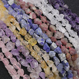 Raw Gemstone 8-12mm Lapis Lazuli Tourmaline Amethyst Citrine Quartz for Jewelry