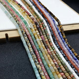 Natural Agate Quartz Tiger Eye Sodalite 4mm Beads 15inch