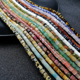 Natural Agate Quartz Tiger Eye Sodalite 4mm Beads 15inch