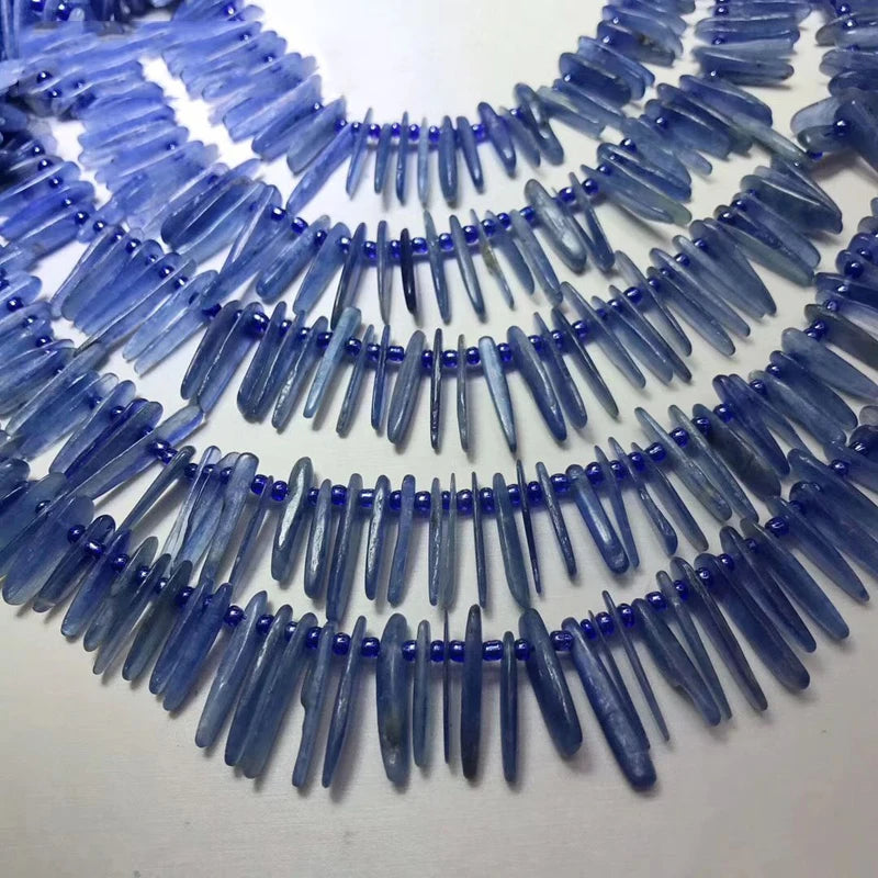 Kyanite Amazonite Natural Gemstone Beads for Jewelry Making Necklace Bracelet