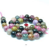 4-10mm Tourmaline Gemstone Loose Beads 15inch