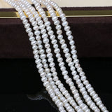 AA Freshwater Pearl Gemstone Beads Round Jewelry 15inch
