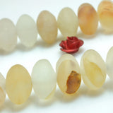 Yellow Iron Crystal Gemstone Round Beads for DIY Jewelry Making