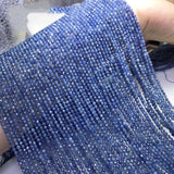 Sri Lankan Sapphire Gemstone 2-4mm Beads for 925 Jewelry