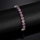 Round Shape Tennis Bracelet for Women - Bijoux Jewelry Gift