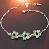 Flower Shape Hand Bracelets Jewelry Bracelets Argents Pour Femmes