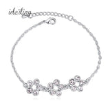 Flower Shape Hand Bracelets Jewelry Bracelets Argents Pour Femmes