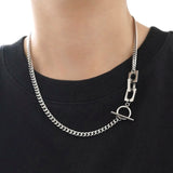 IEFB Pendant Necklace Steel Accessories Autumn Temperament