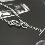 IEFB Pendant Necklace Steel Accessories Autumn Temperament