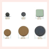 15MM Natural Stone Diffusers Slice Essential Oil Perfume Jewelry Spacer Beads