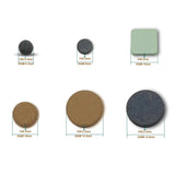15MM Natural Stone Diffusers Slice Essential Oil Perfume Jewelry Spacer Beads