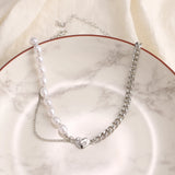 Punk Heart Choker Necklace for Women Jewelry