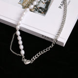 Punk Heart Choker Necklace for Women Jewelry