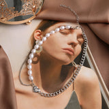 Punk Heart Choker Necklace for Women Jewelry