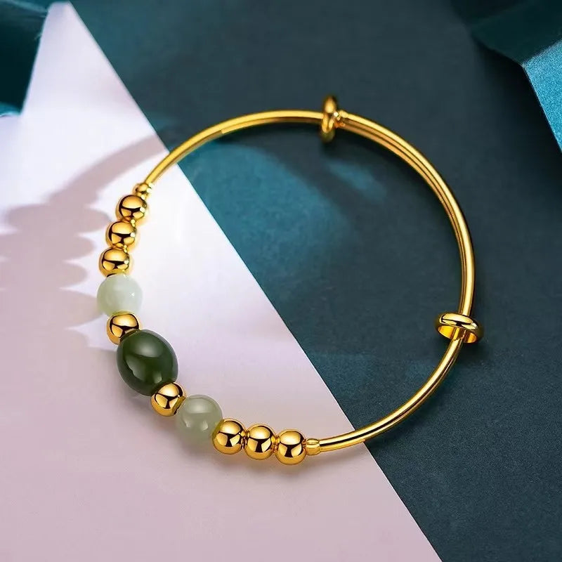 Vintage Beaded Bracelets for Women Retro Lady Bracelet
