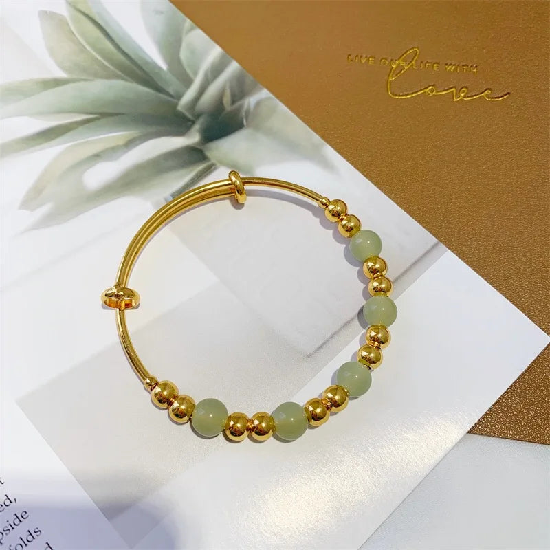 Vintage Beaded Bracelets for Women Retro Lady Bracelet