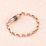 Stainless Steel Leather Cremation Urn Bangle Ashes Locket Bracelet