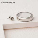 Glass Urn Locket Cremation Jewelry Memorial Necklace For Ashes