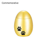 Personalized Mini Urn for Pets - Dog Paw Cremation Urn