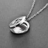 Baby Feet Magnet Aromatherapy Essential Oil Perfume Diffuser Necklace