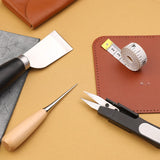 Leather Tools Set Hand Sewing Stitching Punching Carving Accessories Kit