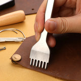 Leather Tools Set Hand Sewing Stitching Punching Carving Accessories Kit