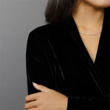 925 Silver Choker Necklace for Women Dainty Jewelry Gift