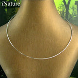 925 Silver Choker Necklace for Women Dainty Jewelry Gift